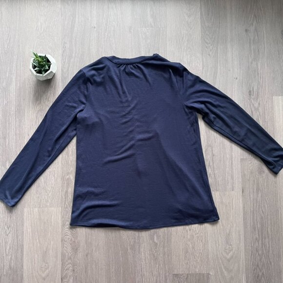 Banana Republic Navy Thin-Knit Cardigan - Picture 10 of 11